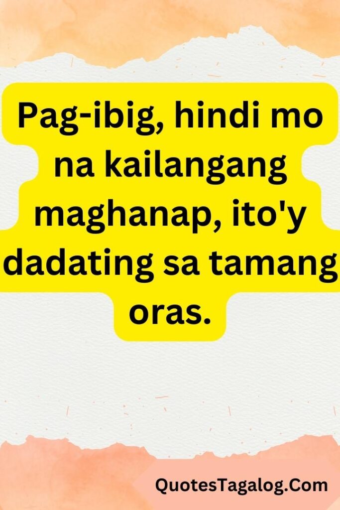 Inspirational Love Quotes In Tagalog Photo-5