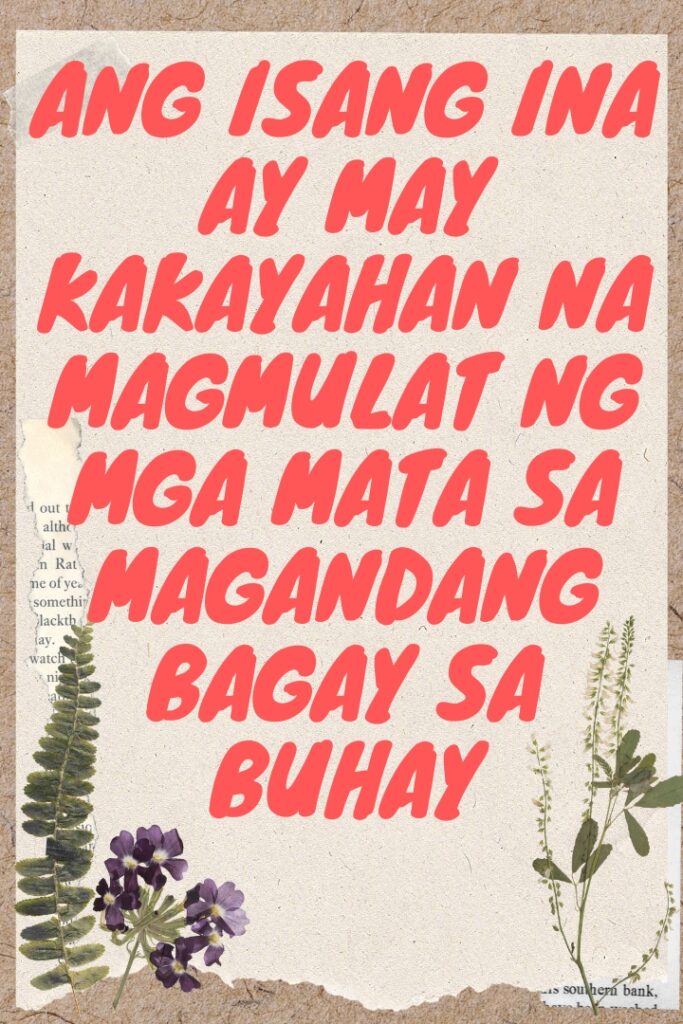 Inspirational Nanay Quotes In Tagalog 2